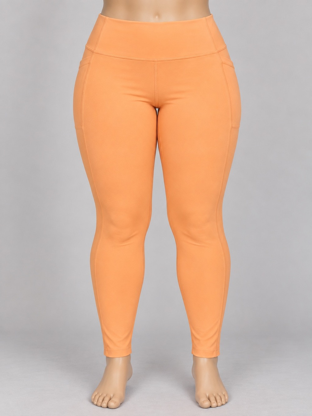 DSG Women’s XXL Peach Orange Leggings 24” Inseam High Rise